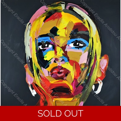 SOLD Dua Lipa Pop Portrait 006